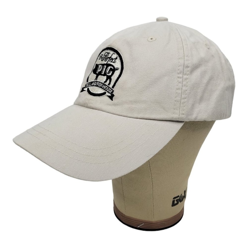 Adams The Perfect Pig Adjustable Tuck Strap Cap Trucker Baseball Hat - Picture 2 of 12